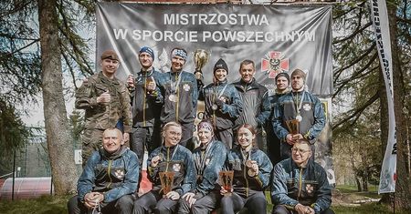 Reprezentacja lubelskich terytorialsów wywalczyła tytuł wicemistrza w Biegu na Orientację