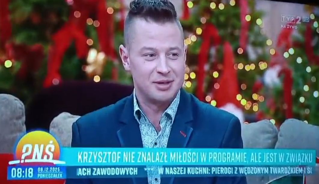 Krzysztof w "Pytaniu na śniadanie"