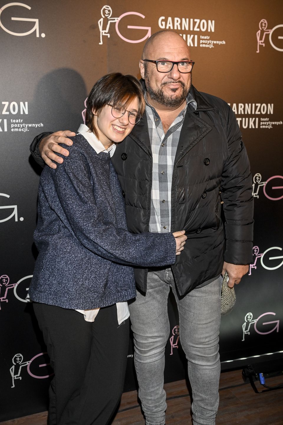 Piotr Gąsowski zabrał córkę Julię na premierę do teatru