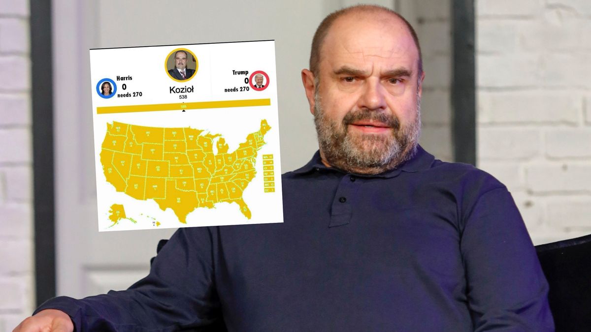 Cezary Żak zażartował z wyników wyborów w USA