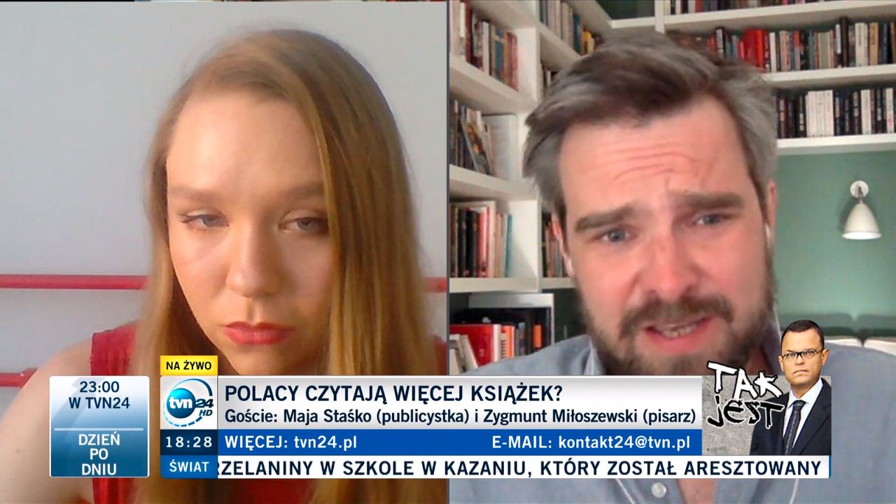 Po występie w TVN24 zalała ją fala hejtu. Stanęła w obronie nieczytających Polaków