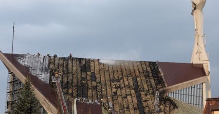 Białystok. Groźny pożar w kościele. "Tyle pracy poszło na marne"