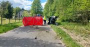 Wypadek w Wólce Kobylańskiej. Jedna osoba nie żyje, druga trafiła do szpitala