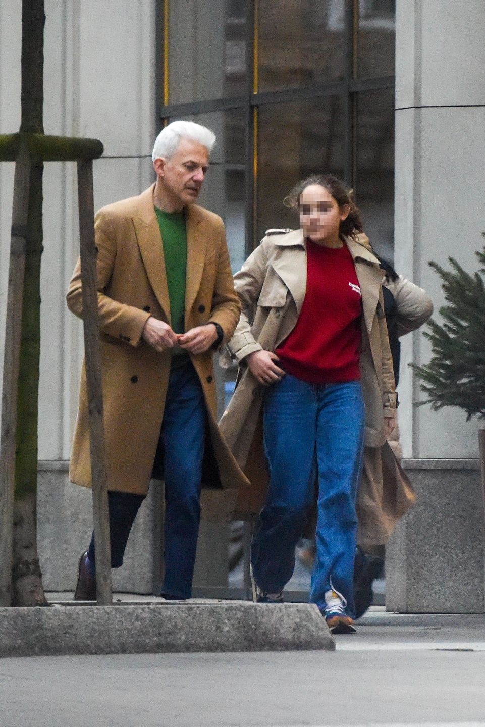 Hubert Urbański z córką