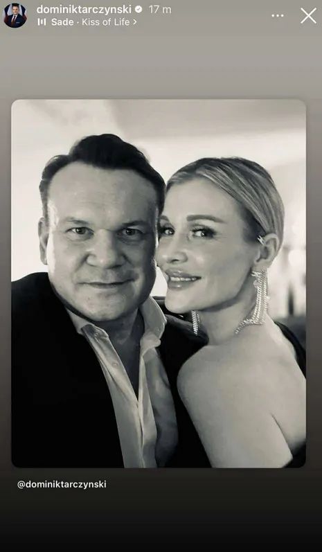 Dominik Tarczyński i Joanna Krupa