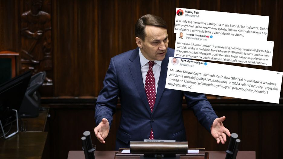Wystąpienie Sikorskiego w Sejmie