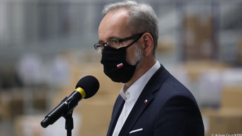Na zdjęciu: minister zdrowia Adam Niedzielski
