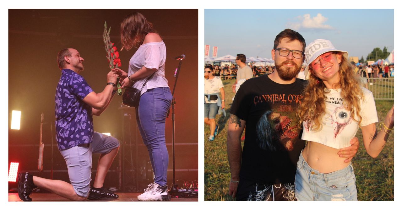 Jarocin: Kolejne oświadczyny. Czy to nowy trend ślubny festiwalu?
