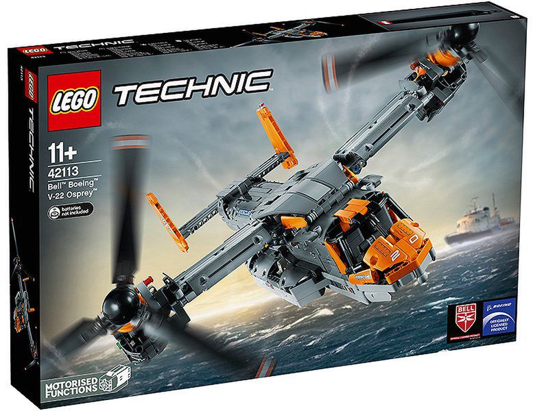 LEGO Technic 42113 Bell Boeing V-22 Osprey – zakazany zestaw, którego nie znajdziesz w sklepach 9