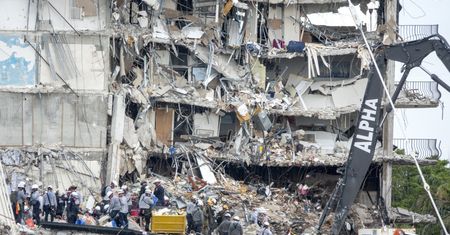 USA. W zgliszczach apartamentowca na Florydzie znaleziono kolejne ciała