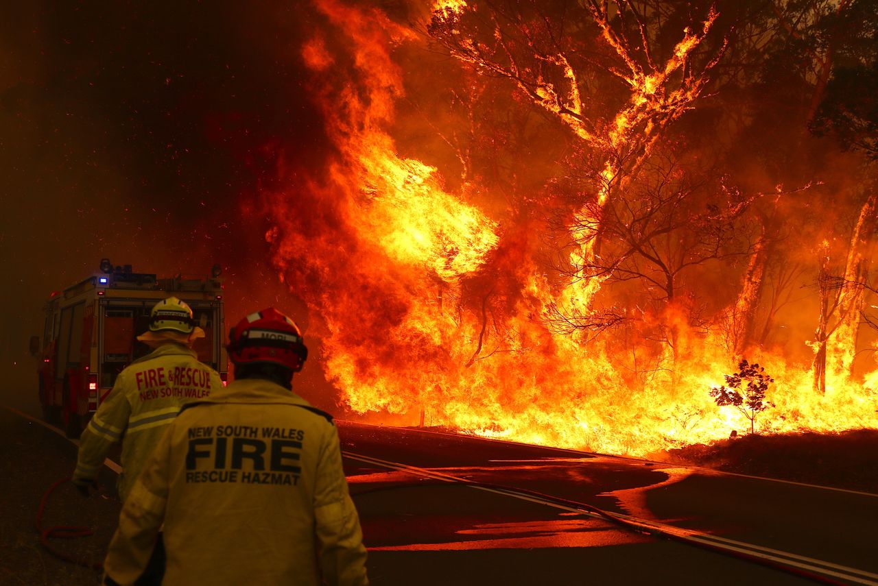 Światowi przywódcy zobowiązują się do powstrzymania niszczenia Ziemi - Zeszłoroczne pożary w Australii były wyjątkowo niszczycielskie m.in. ze względu na postępujące zmiany klimatyczne