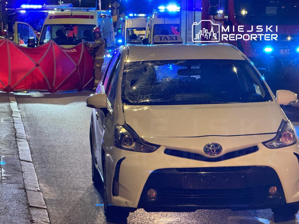 Warszawa. Śmiertelny wypadek na Alejach Jerozolimskich. 21-letni obywatel Tadżykistanu aresztowany