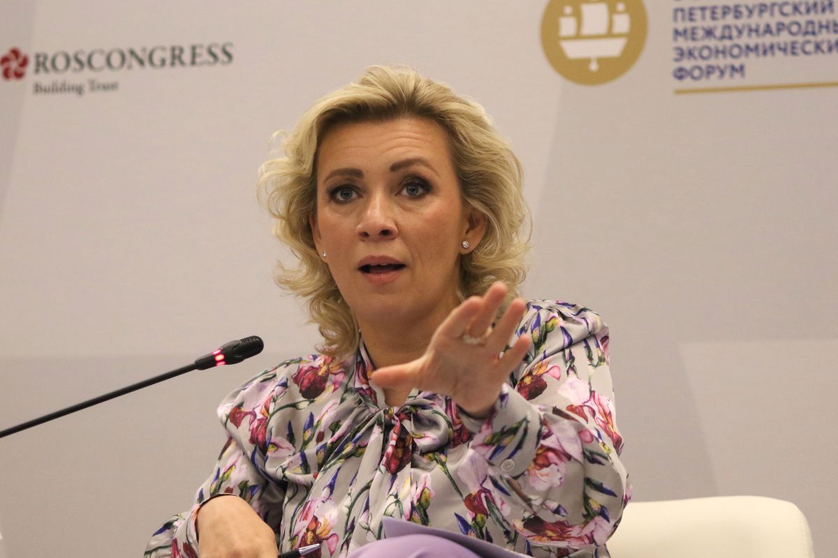 Maria Zacharowa, rzeczniczka rosyjskiego ministerstwa spraw zagranicznych