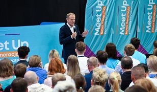 Na spotkaniu z Tuskiem powiedział, że należy odbierać 500+. "Miał do tego prawo"