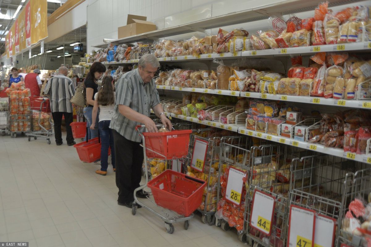 Kiedy Rosjanie robią zakupy w Moskwie, prawie nie zauważają zachodnich sankcji