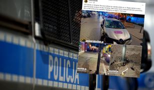 Wjechał w ludzi w centrum Gdańska. Są ranni