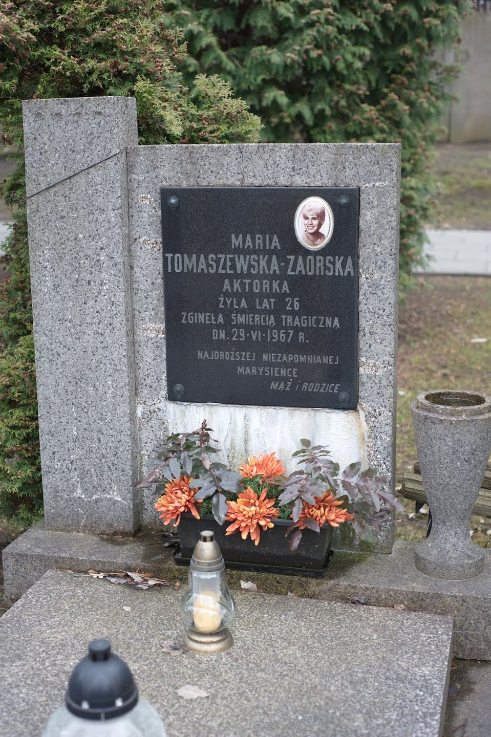 Grób Marii Tomaszewskiej-Zaorskiej