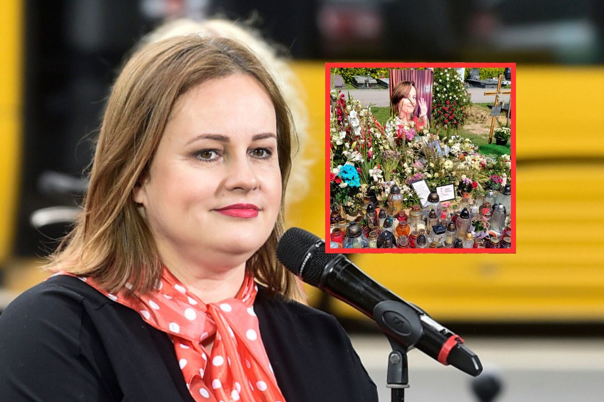 Tak wygląda grób Kołaczkowskiej. "Asik, co tam słychać w niebiosach?"
