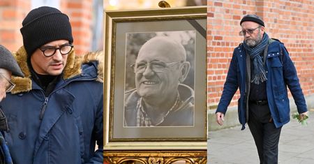 Pogrzeb Macieja Damięckiego. Tak pożegnali go najbliżsi: Mateusz Damięcki, Artur Barciś, Karol Strasburger (ZDJĘCIA)
