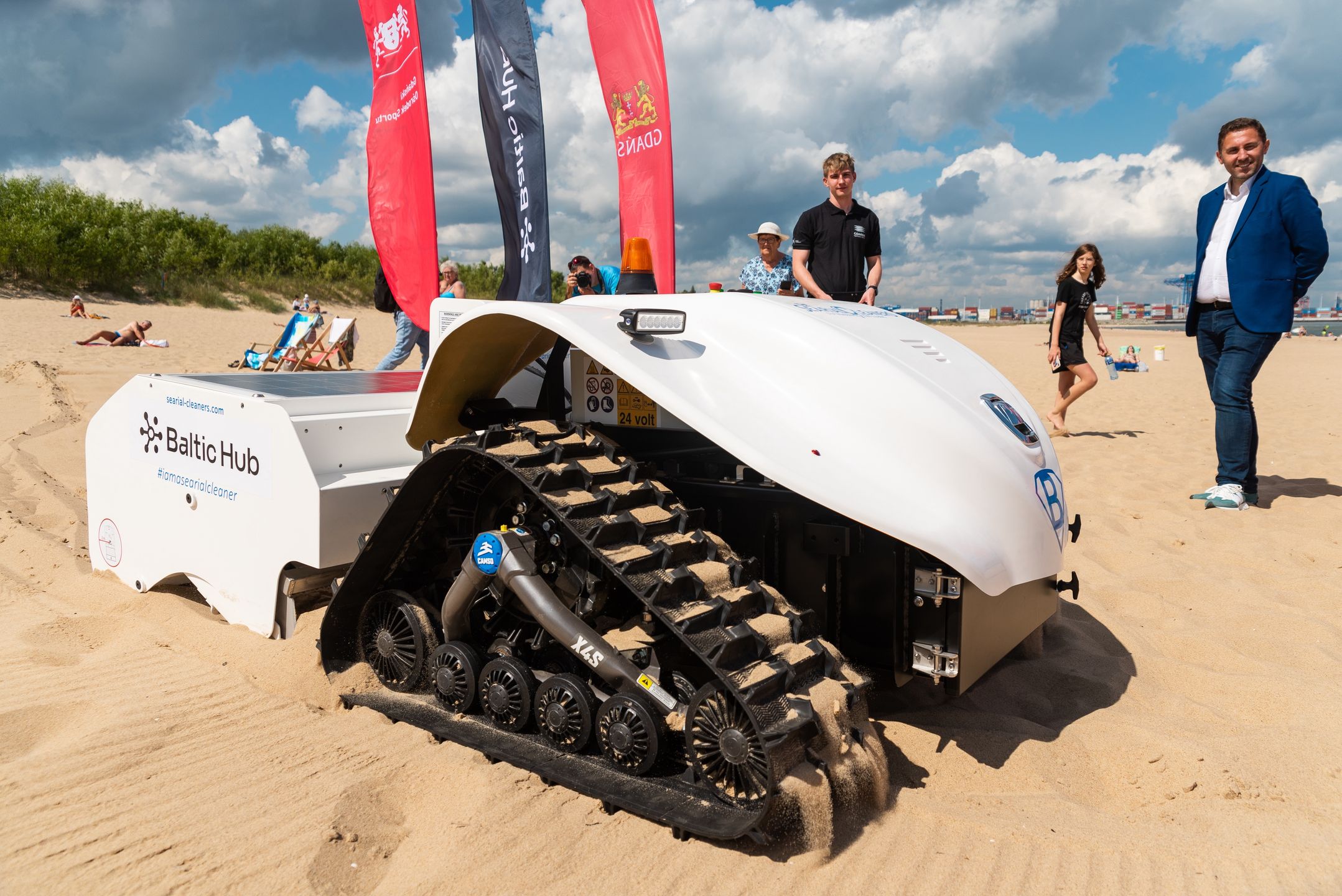 Urządzenie będzie służyło do oczyszczania plaży