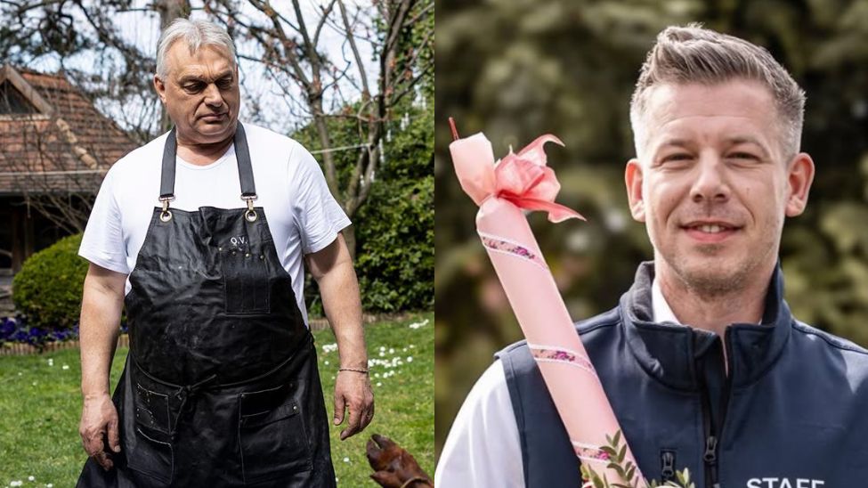 Przedwyborcza gorączka na Węgrzech. Zdjęcia Orbana i Magyara