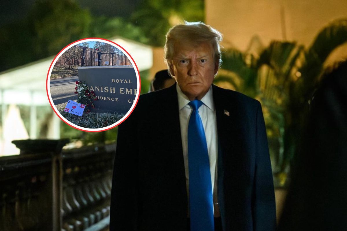 Napis przed ambasadą Danii. Trump nie będzie zadowolony