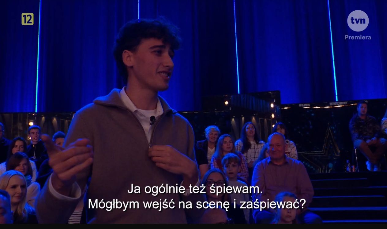 "Mam talent!" i niespodziewany wokalista