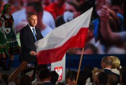 Wyniki wyborów prezydenckich 2020. Andrzej Duda podczas wieczoru wyborczego