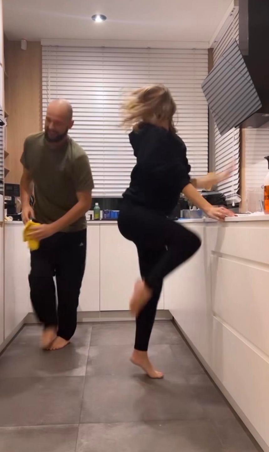 Agnieszka Kaczorowska i Maciej Pela