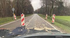 Ptasia grypa się szerzy i szerzyć będzie. Zdjęcie mat dezynfekujących koło Żuromina mówi wszystko