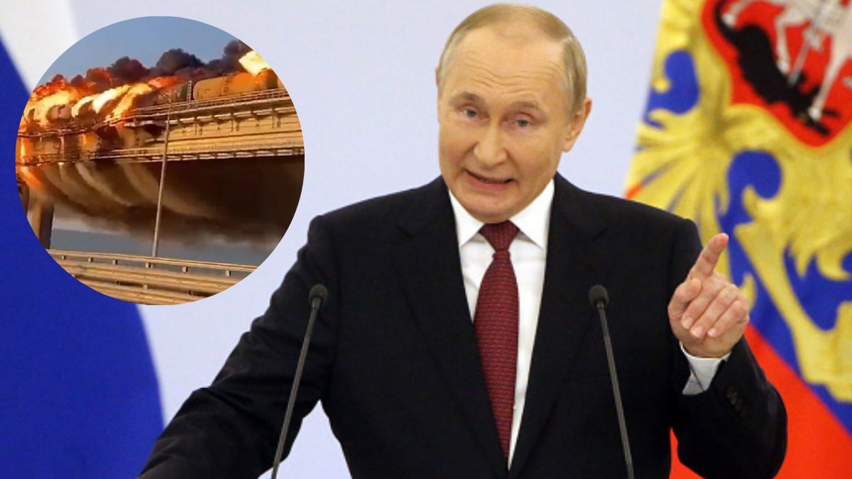 Pożar Mostu Krymskiego. Władimir Putin zareagował stanowczo