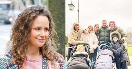 Monika Mrozowska omawia z obecną żoną swojego byłego męża ich skomplikowaną sytuację rodzinną. "Jak macie możliwość, to WSKAKUJCIE W PATCHWORK"