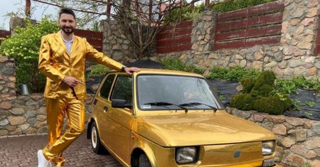 Złoty Fiat 126p. Maluch jedyny w swoim rodzaju
