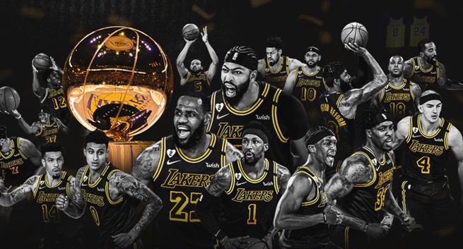 Koszykarze Los Angeles Lakers mistrzami NBA