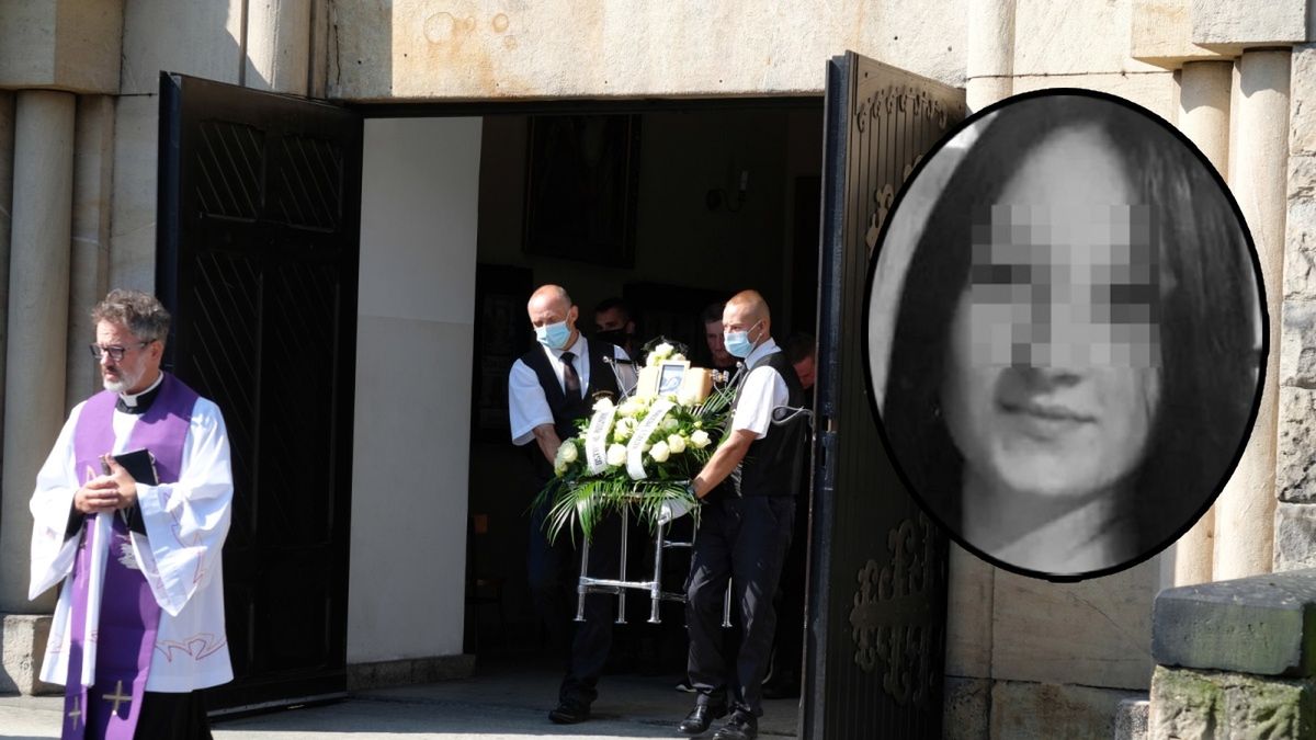 Pogrzeb 19-letniej Basi, która zginęła pod kołami katowickiego autobusu