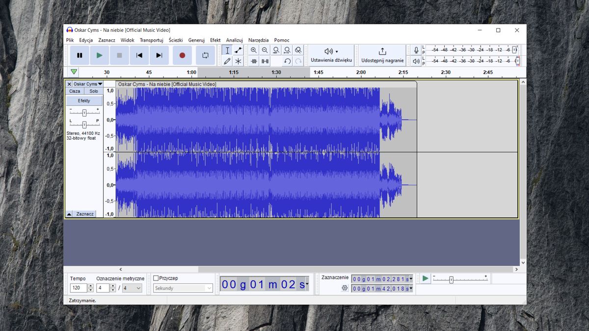 Audacity: jak usunąć wokal z utworu?