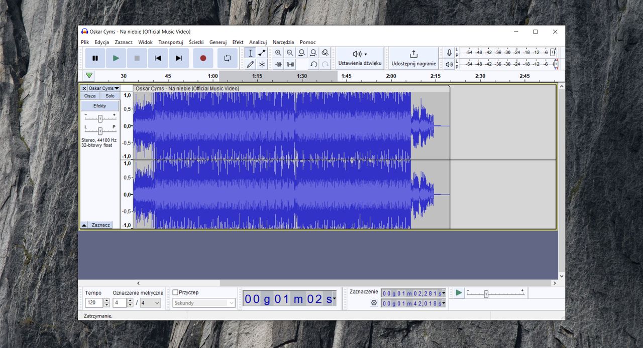 Audacity: jak usunąć wokal z utworu?