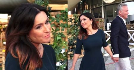 Tadla z Kretem na imprezie TVP