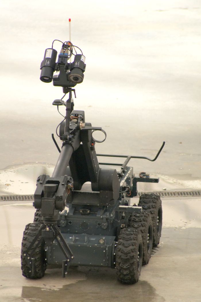 Polskie roboty i samoloty bezzałogowe kontra terroryści. 10 scen z pokazu projektu Proteus [zdjęcia] 5