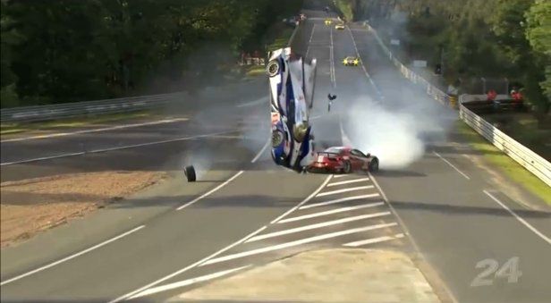 Groźny wypadek Davidsona podczas 24 Heures du Mans 2012 [aktualizacja]