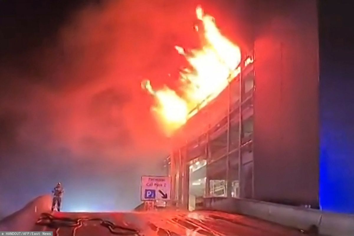Pożar na Luton wybuchł 10 października wieczorem