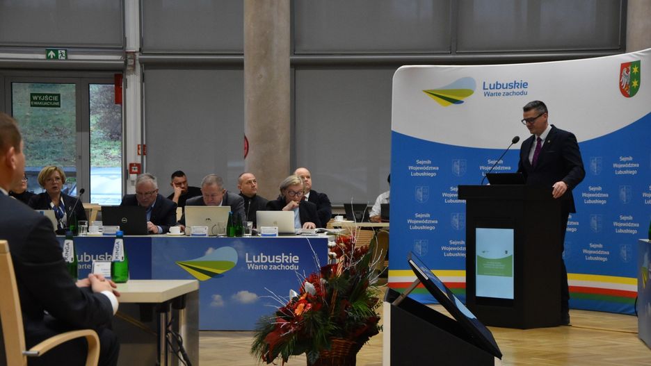 Nadzwyczajna Sesja Sejmiku Województwa Lubuskiego