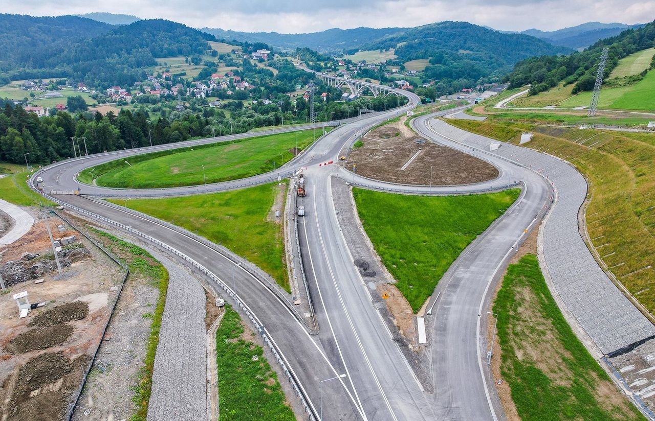 Oświęcim: Otwarto nowy odcinek S1 wraz z częścią obwodnicy