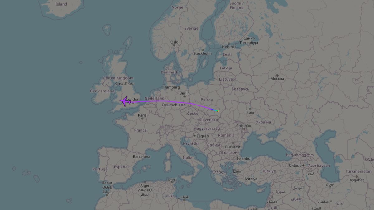 Rejs samolotu UKN1109 z Rzeszowa