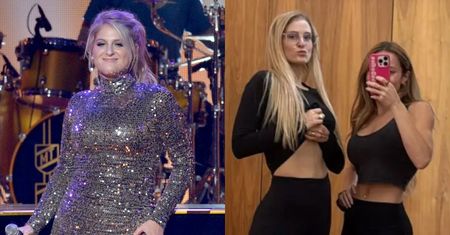 Bardzo szczupła Meghan Trainor chwali się metamorfozą i płaskim brzuchem. Trenerka gwiazdy pokazała zdjęcia "przed i po"