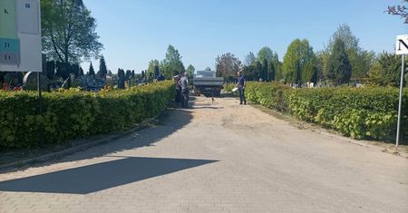 Tragedia na cmentarzu w Iławie. Zmarł potrącony mężczyzna