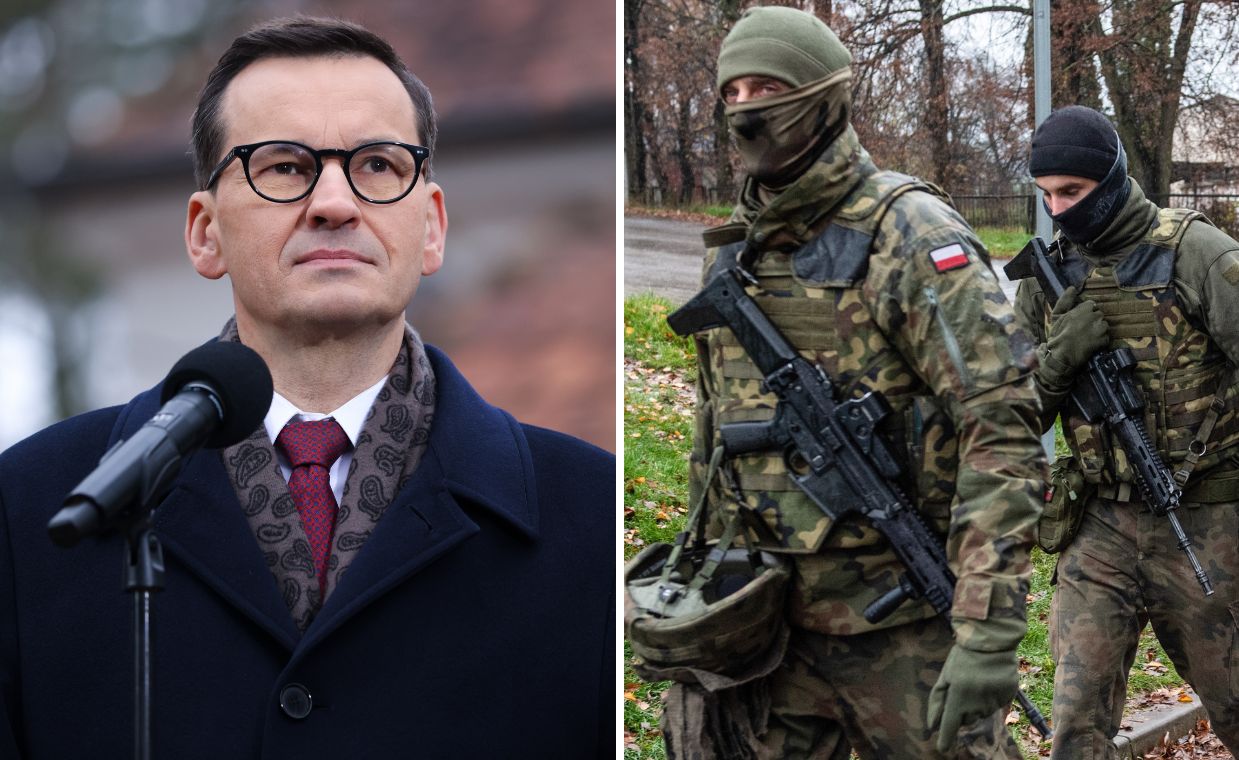 Mateusz Morawiecki o przygotowaniach Polski do wariantów eskalacyjnych mówił po wybuchu w Przewodowie.