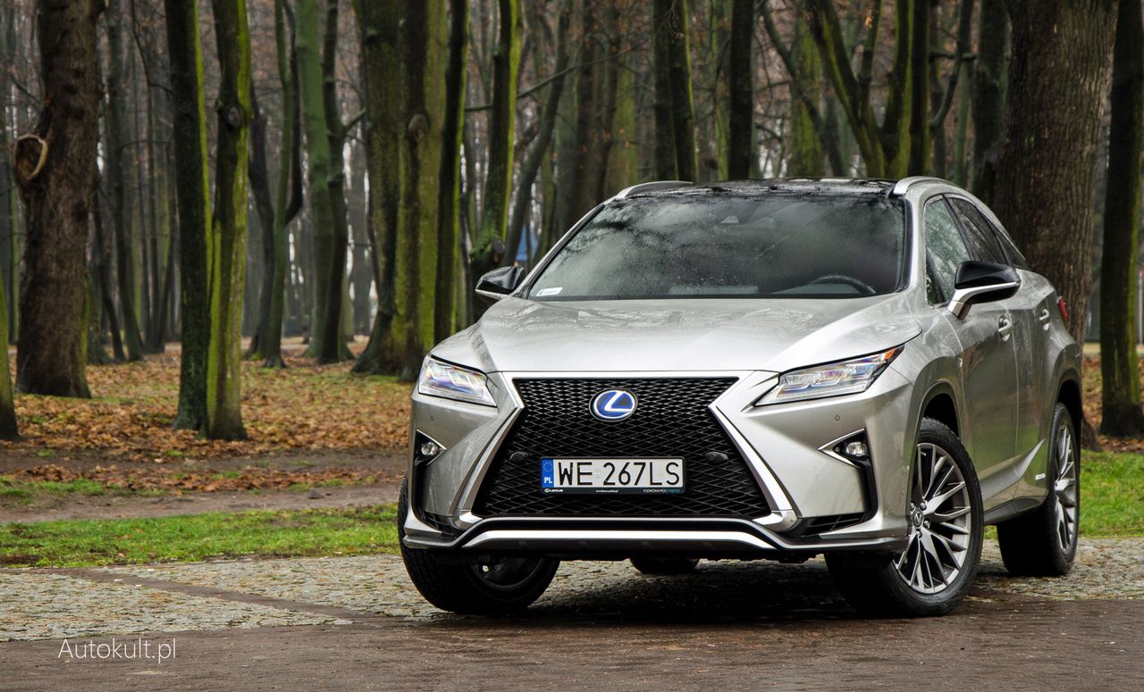 Lexus RX 450h F Sport - zdjęcia z testu