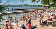 Mazury. Oblegane plaże i brak ratowników. Policja apeluje: uważajmy na siebie nawzajem