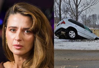 Agnieszka Grochowska miała groźny wypadek na planie zagranicznego serialu! "Samochód dachował"